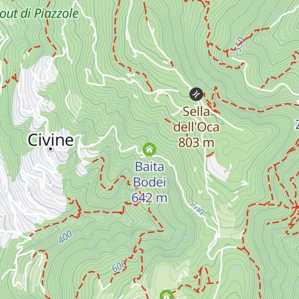 Map of Baita Bodei