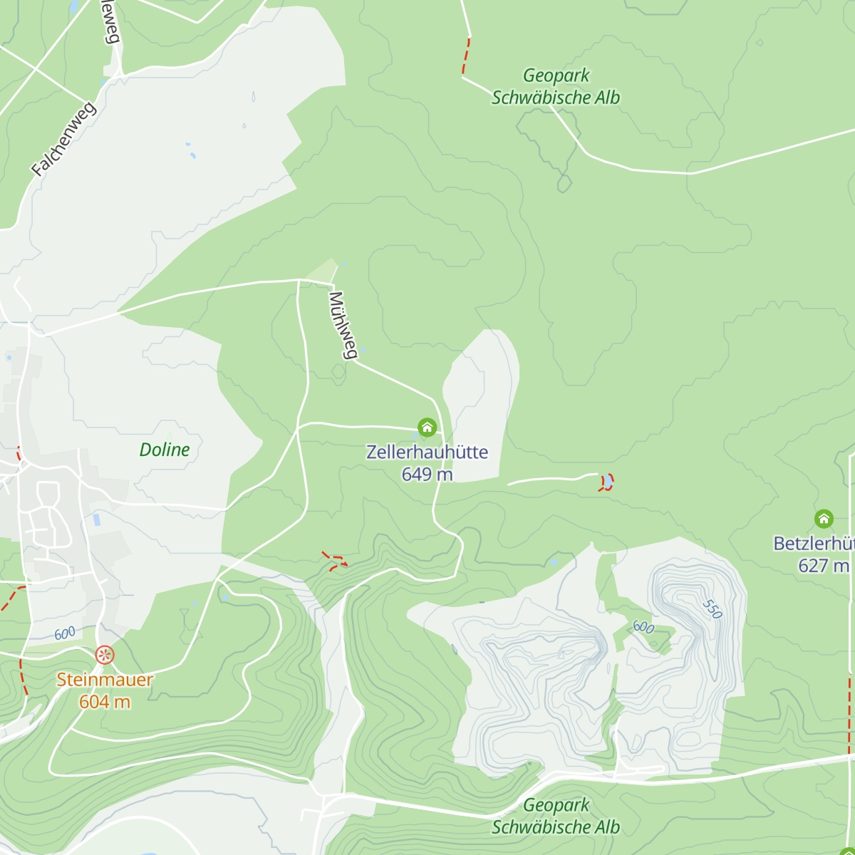 Zellerhauhütte map