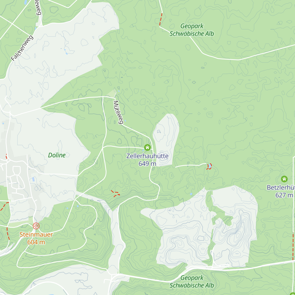 Zellerhauhütte map