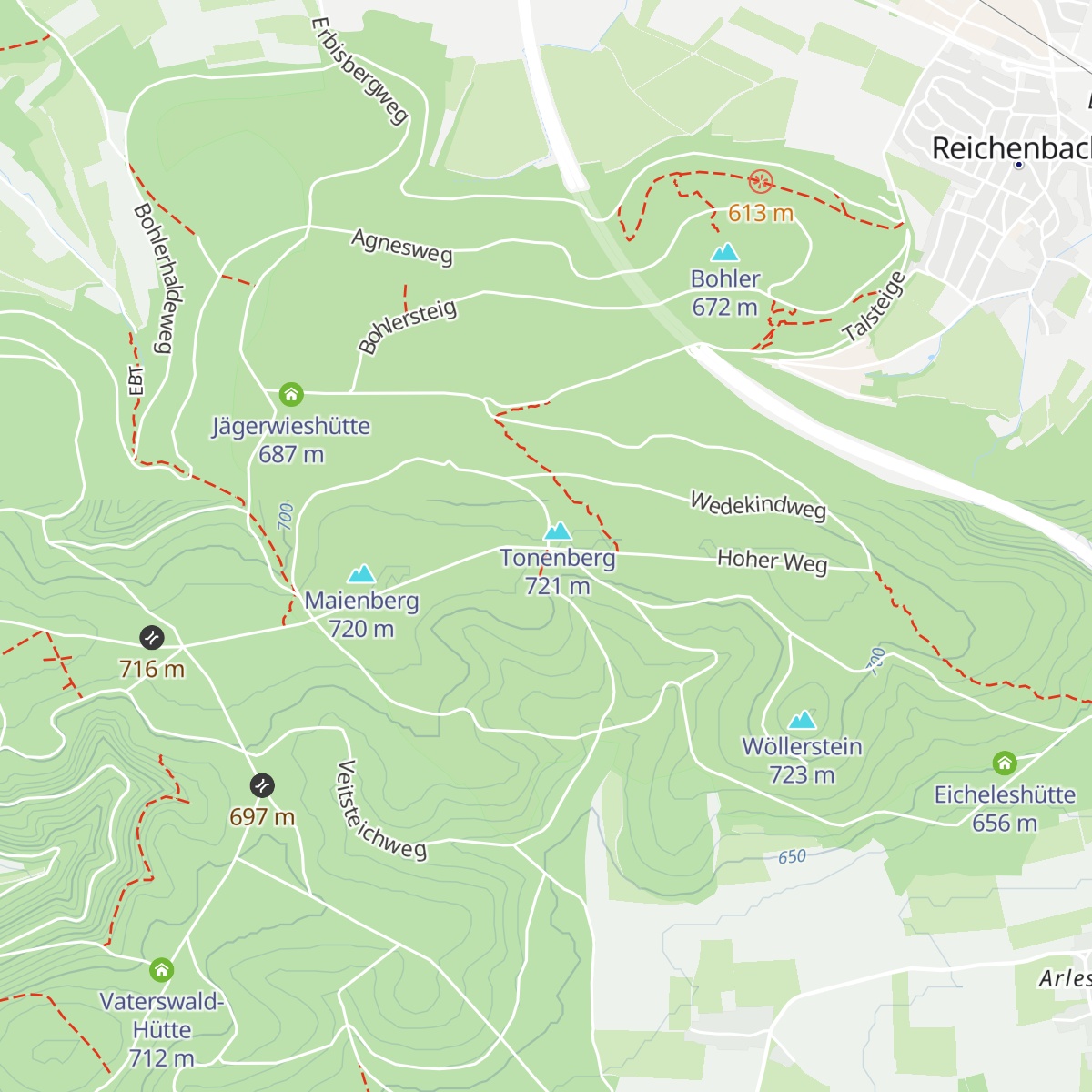 Hundshülb-Hütte map