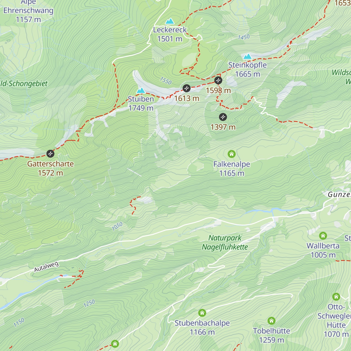 Ornachalpe map