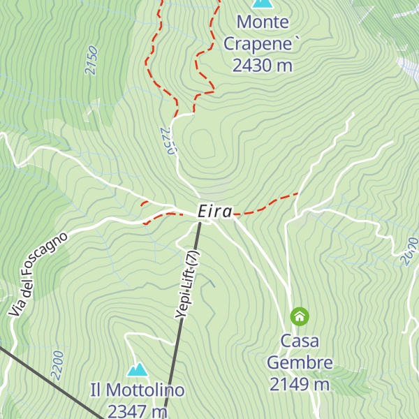 Map of Gatto Nero