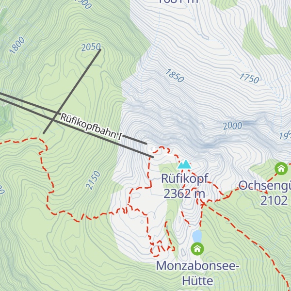 Map of Panoramarestaurant Rüfikopf