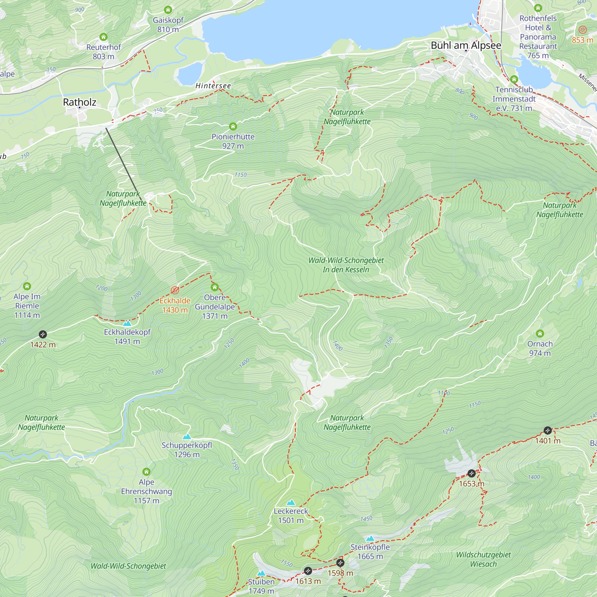 Weisses Haus map
