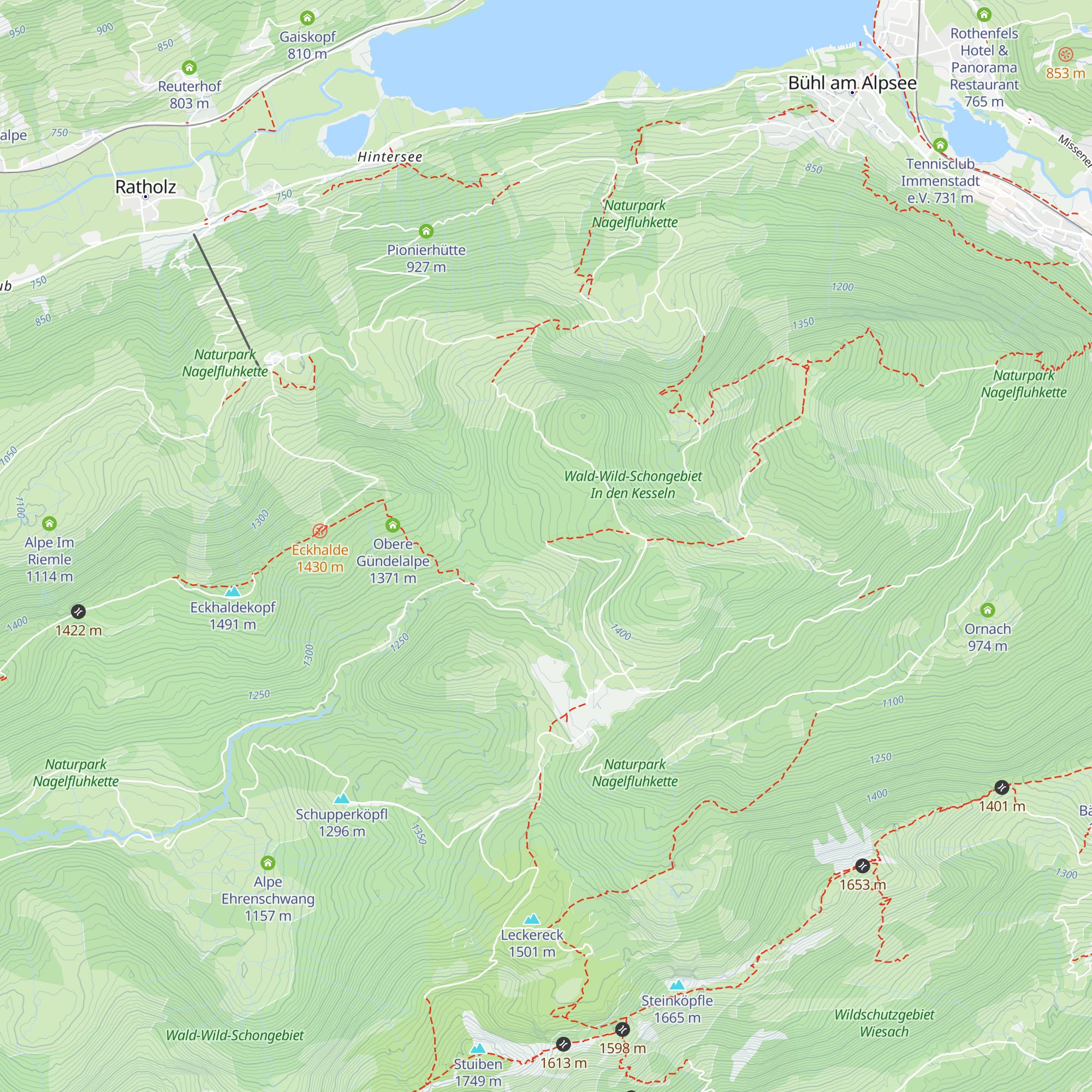 Weisses Haus map