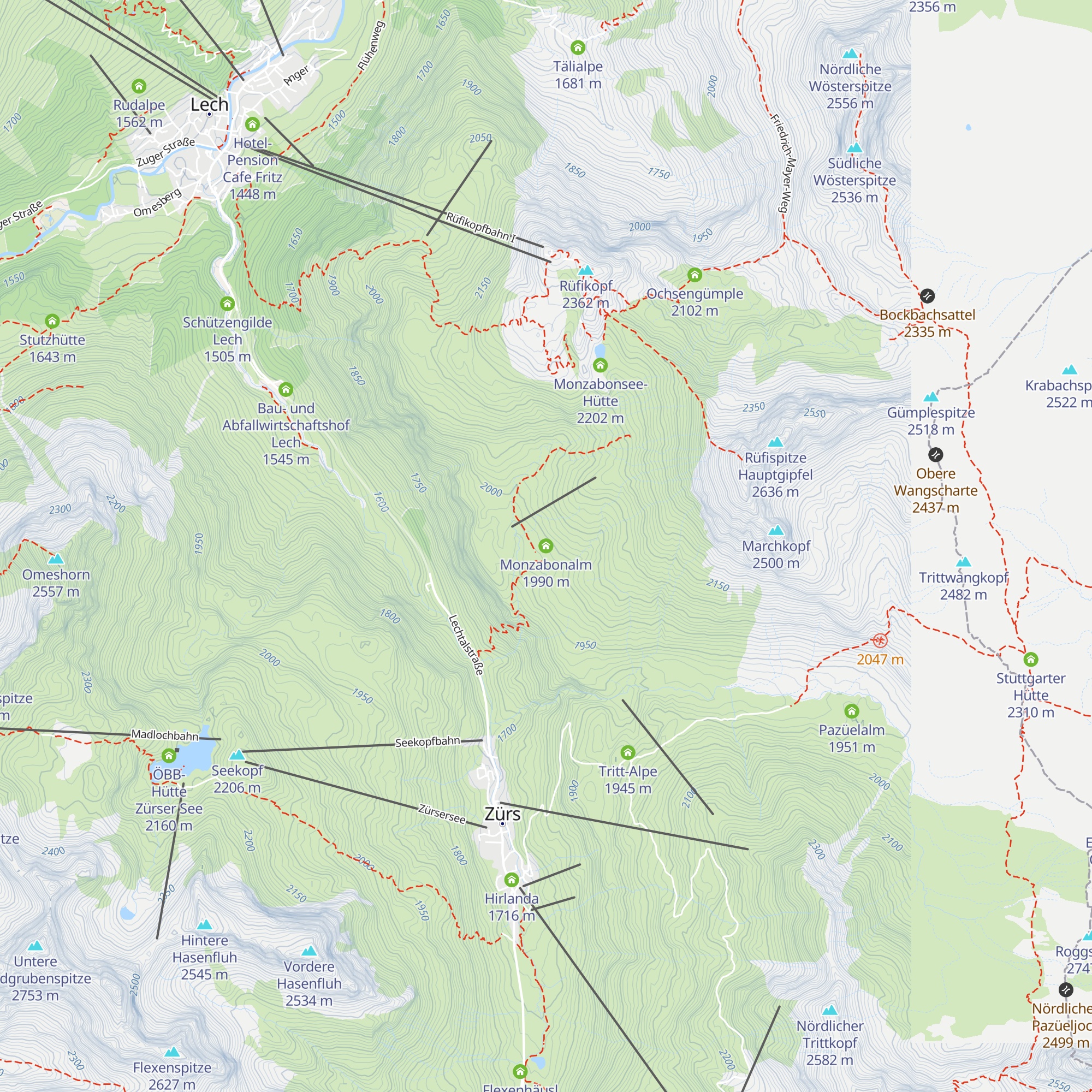 Monzabonalm map