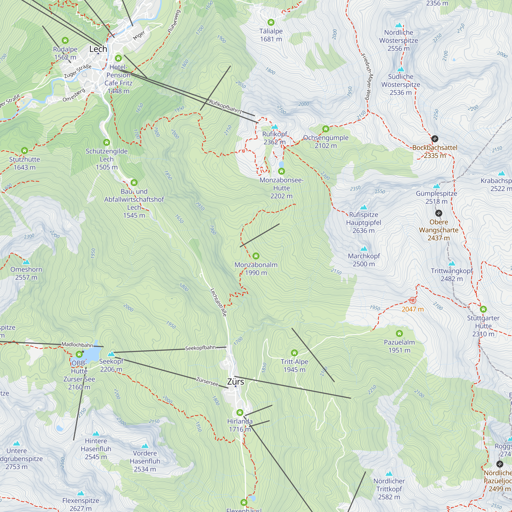 Monzabonalm map