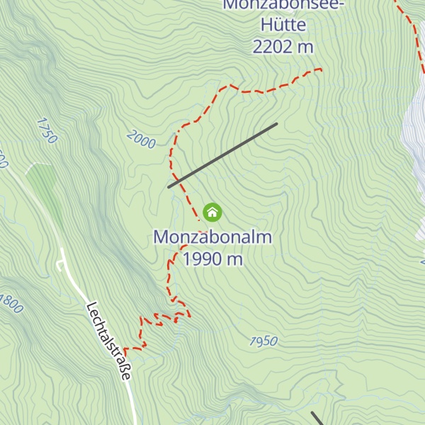 Map of Monzabonalm