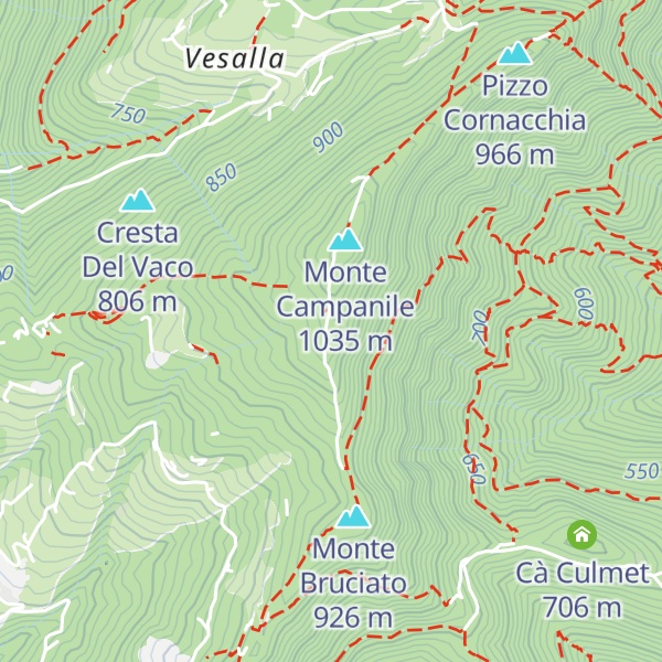 Map of Casina Culma Larga