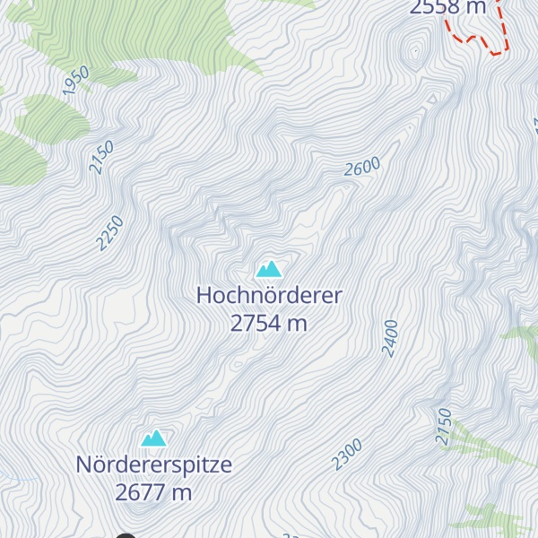 Map of Hochnörderer