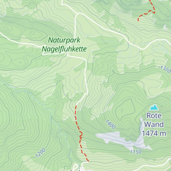 Map of Toniskopfalpe