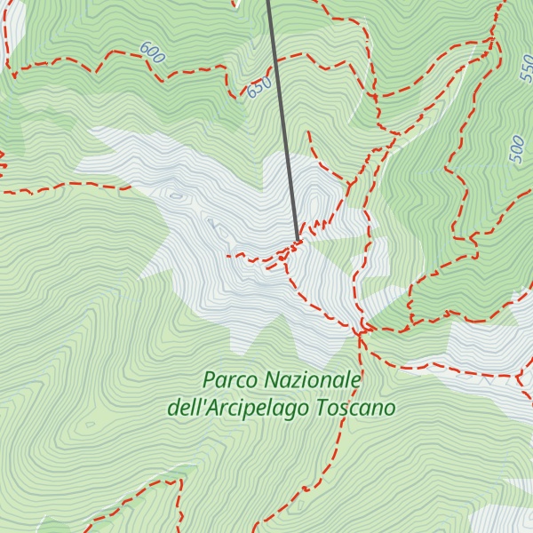 Map of Monte Capanne