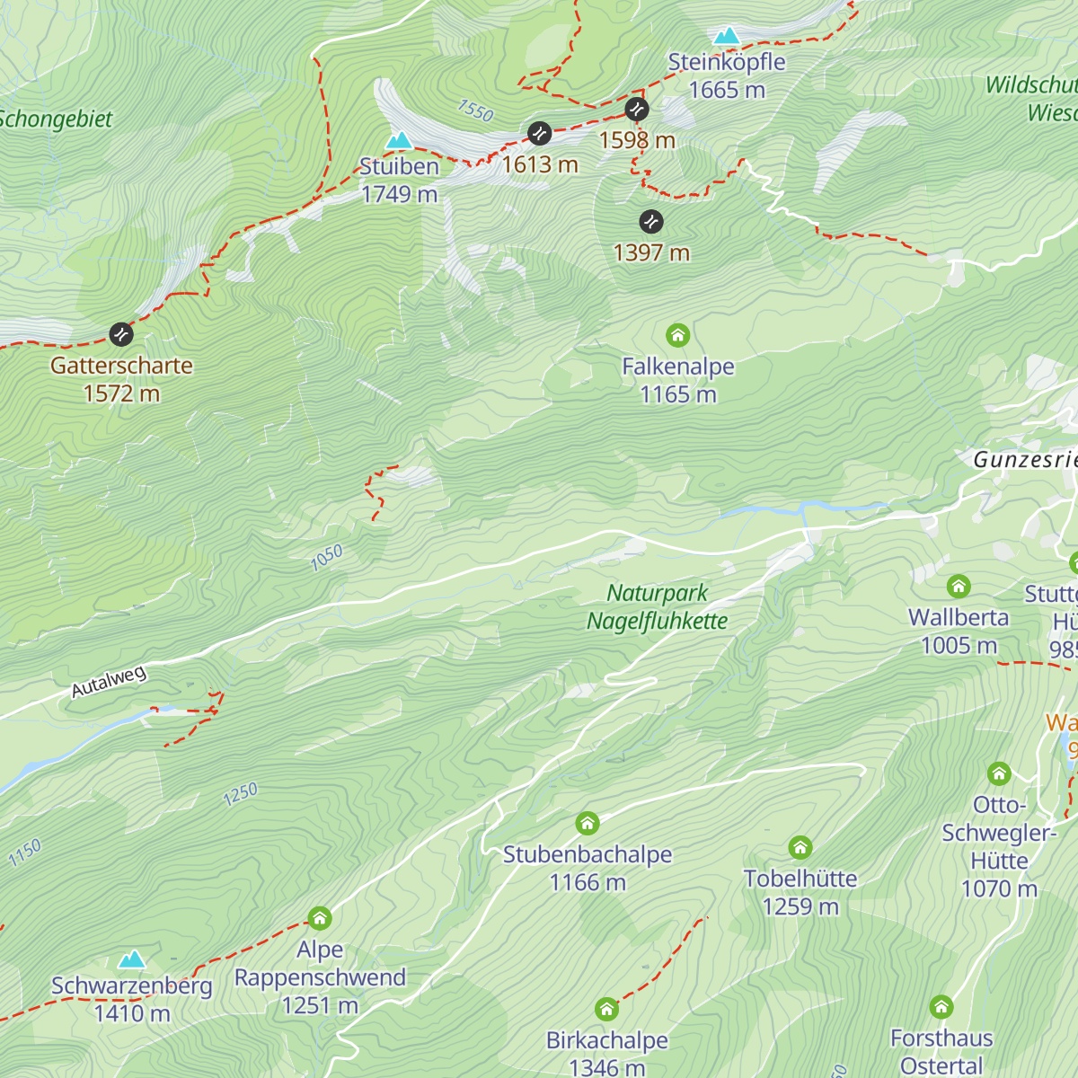 Bergheim Waibel map