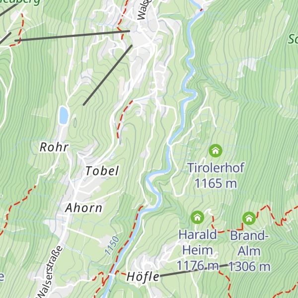 Map of Landhaus Louisa
