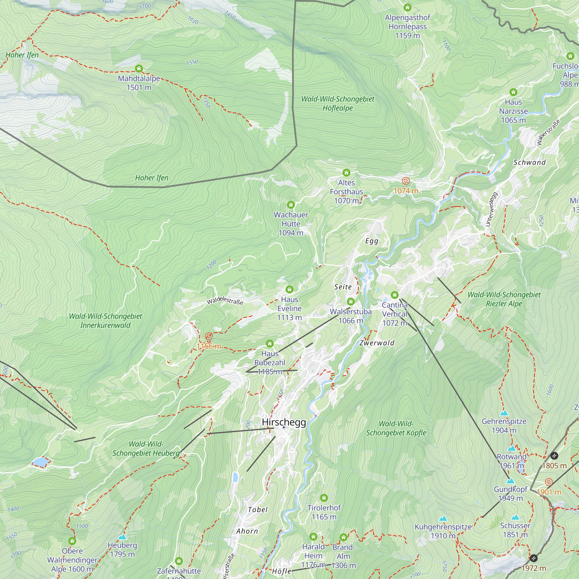 Haus Eveline map
