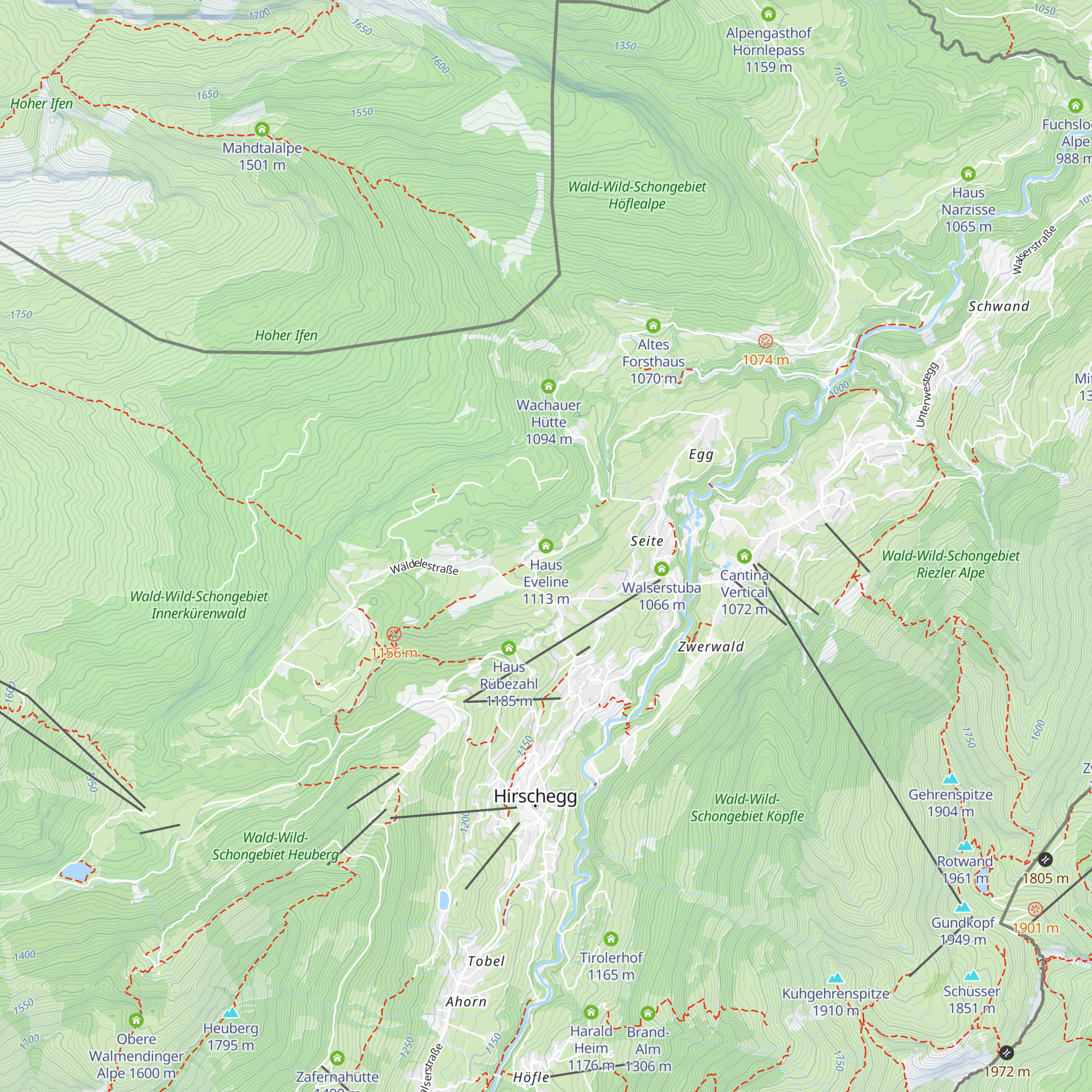 Haus Eveline map