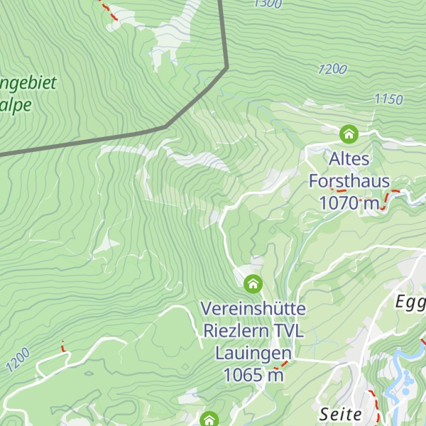 Map of Wachauer Hütte