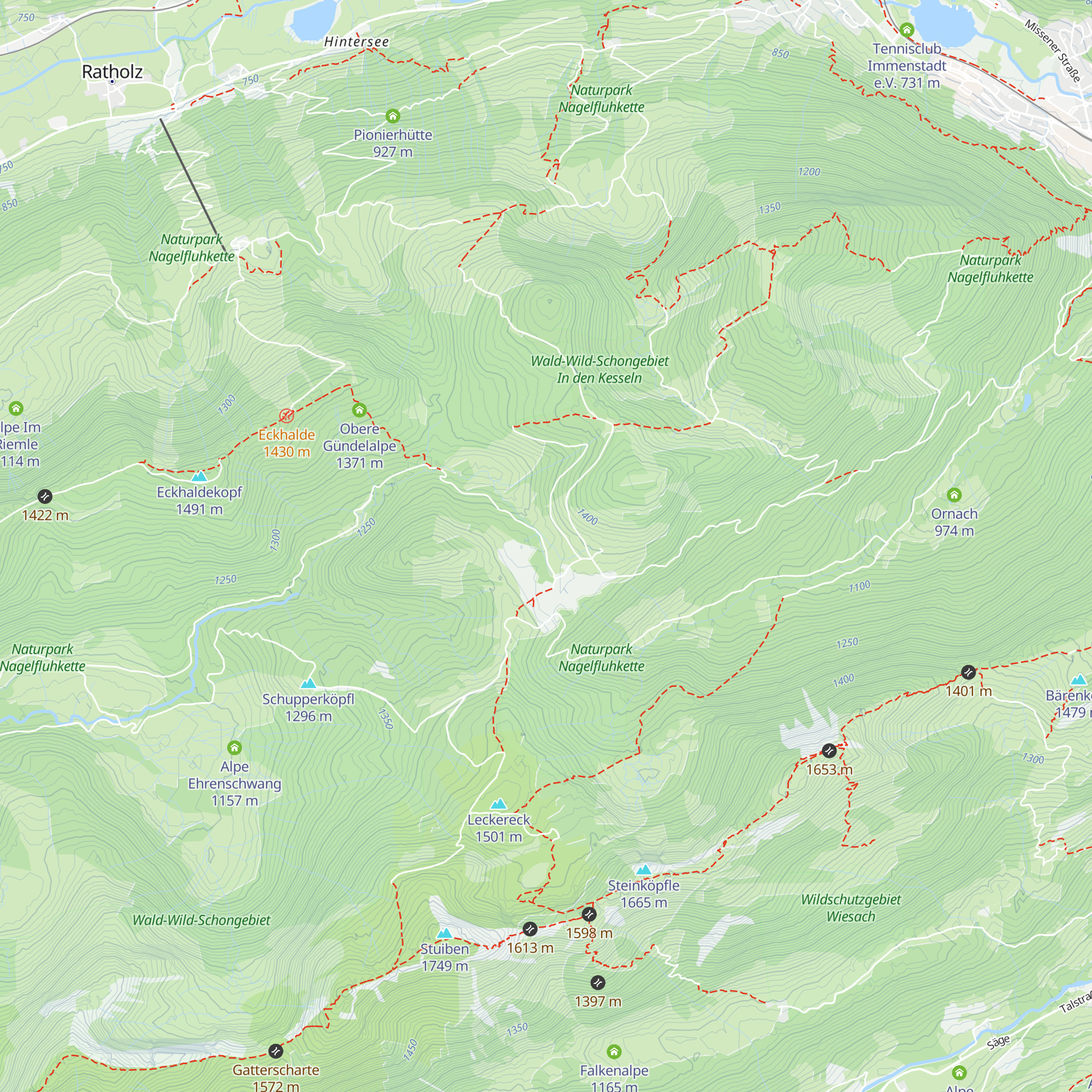 Rosshütte map