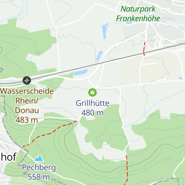 Map of Grillhütte