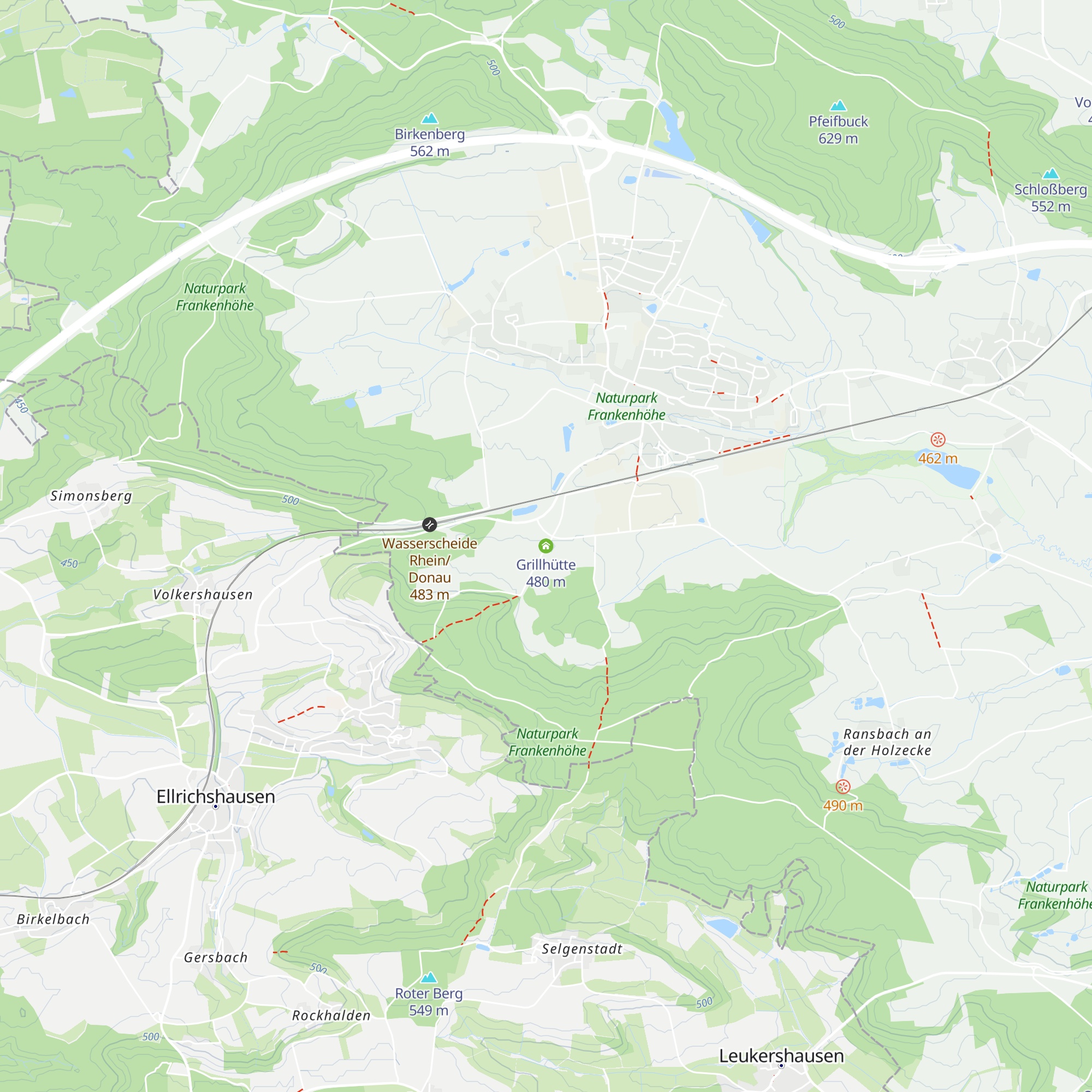 Grillhütte map