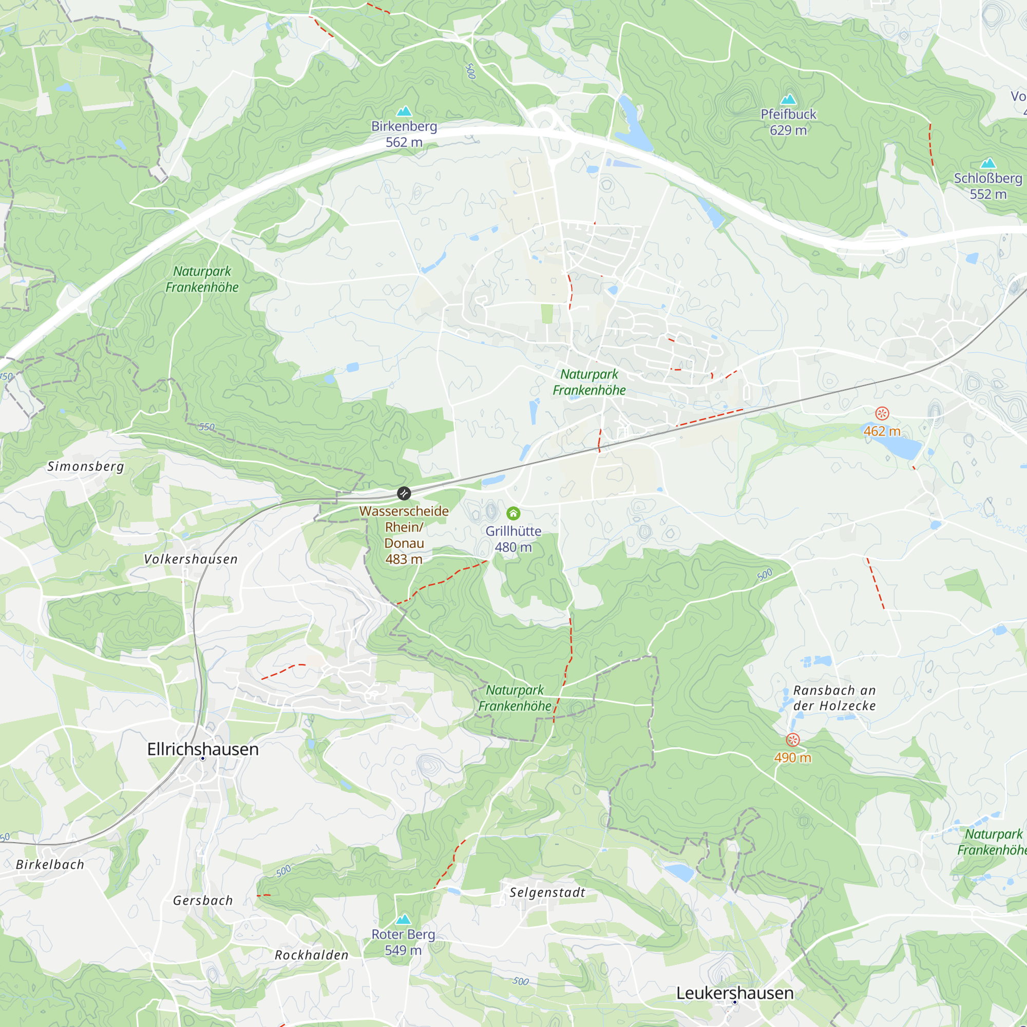 Grillhütte map