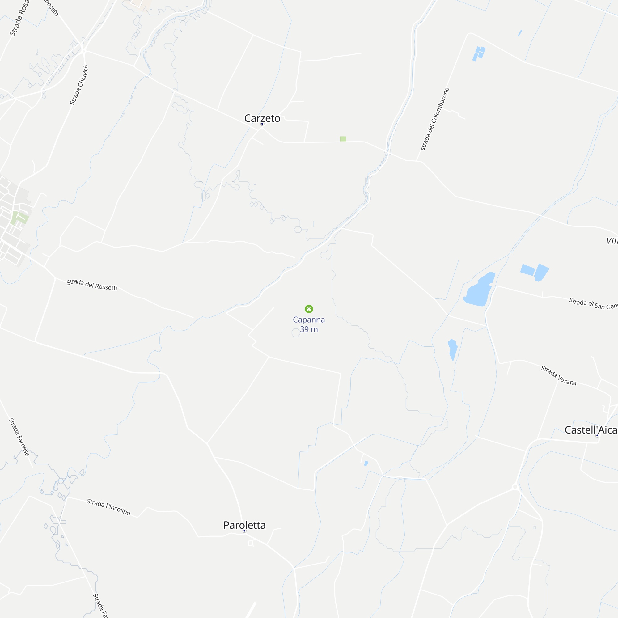 Capanna map