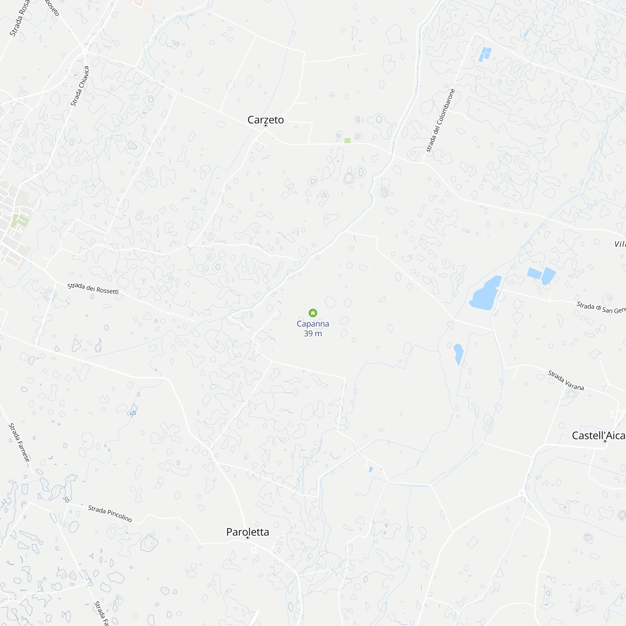 Capanna map