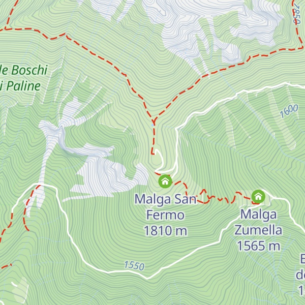 Map of Rifugio San Fermo