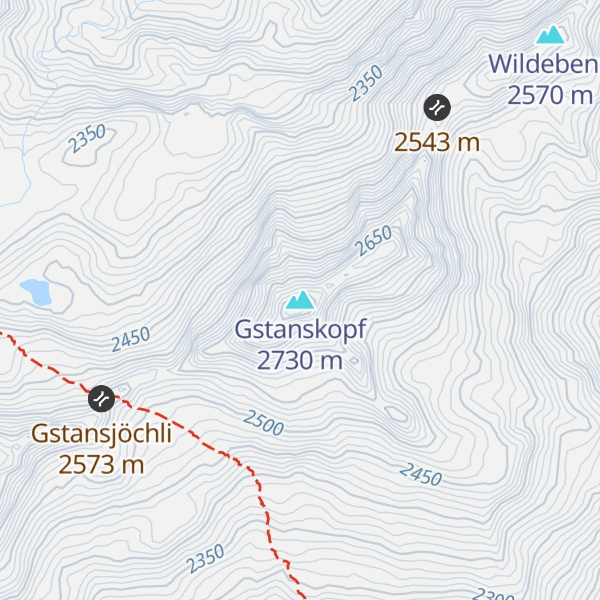 Map of Gstanskopf