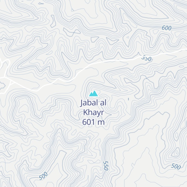 Map of Jabal al Khayr