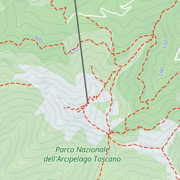 Map of Monte Corto