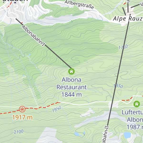 Map of Albona Restaurant