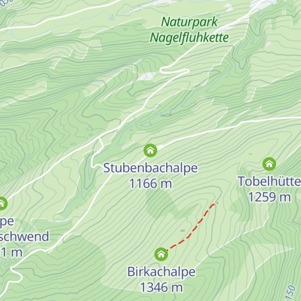 Map of Stubenbachalpe