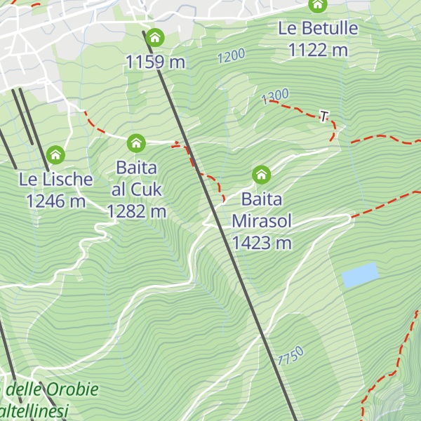 Map of Baita Picia