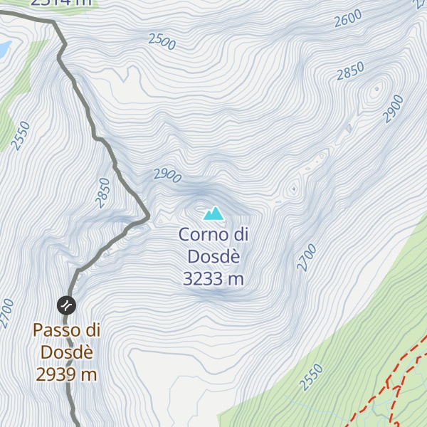 Map of Corno di Dosdè