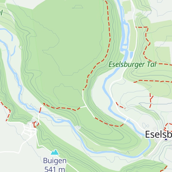 Map of Buigenhütte