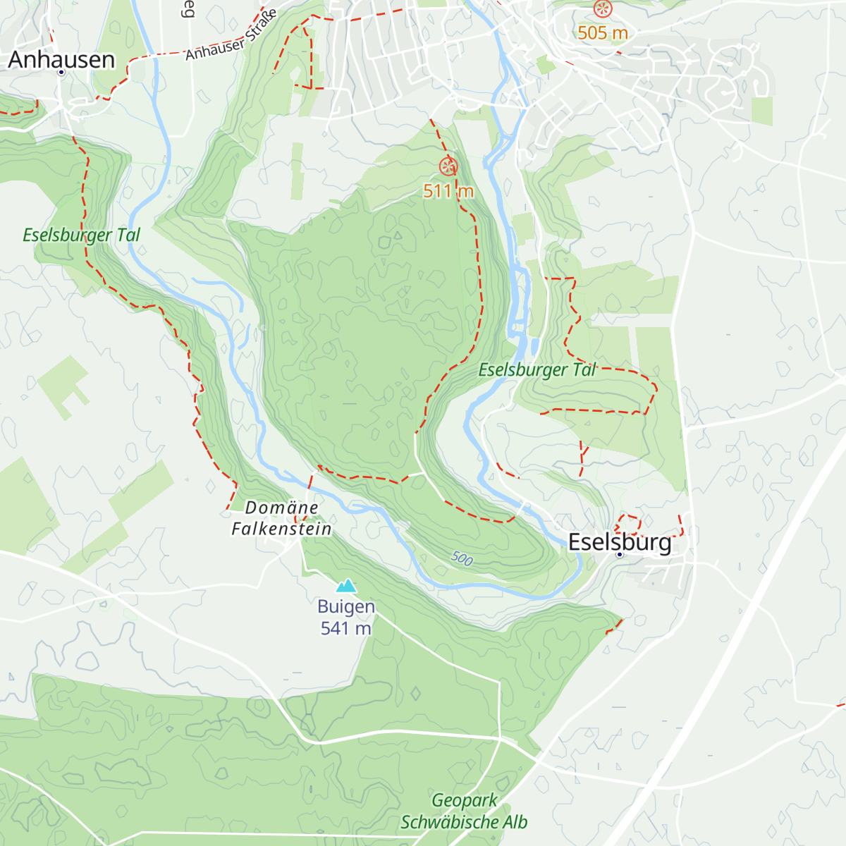 Buigenhütte map