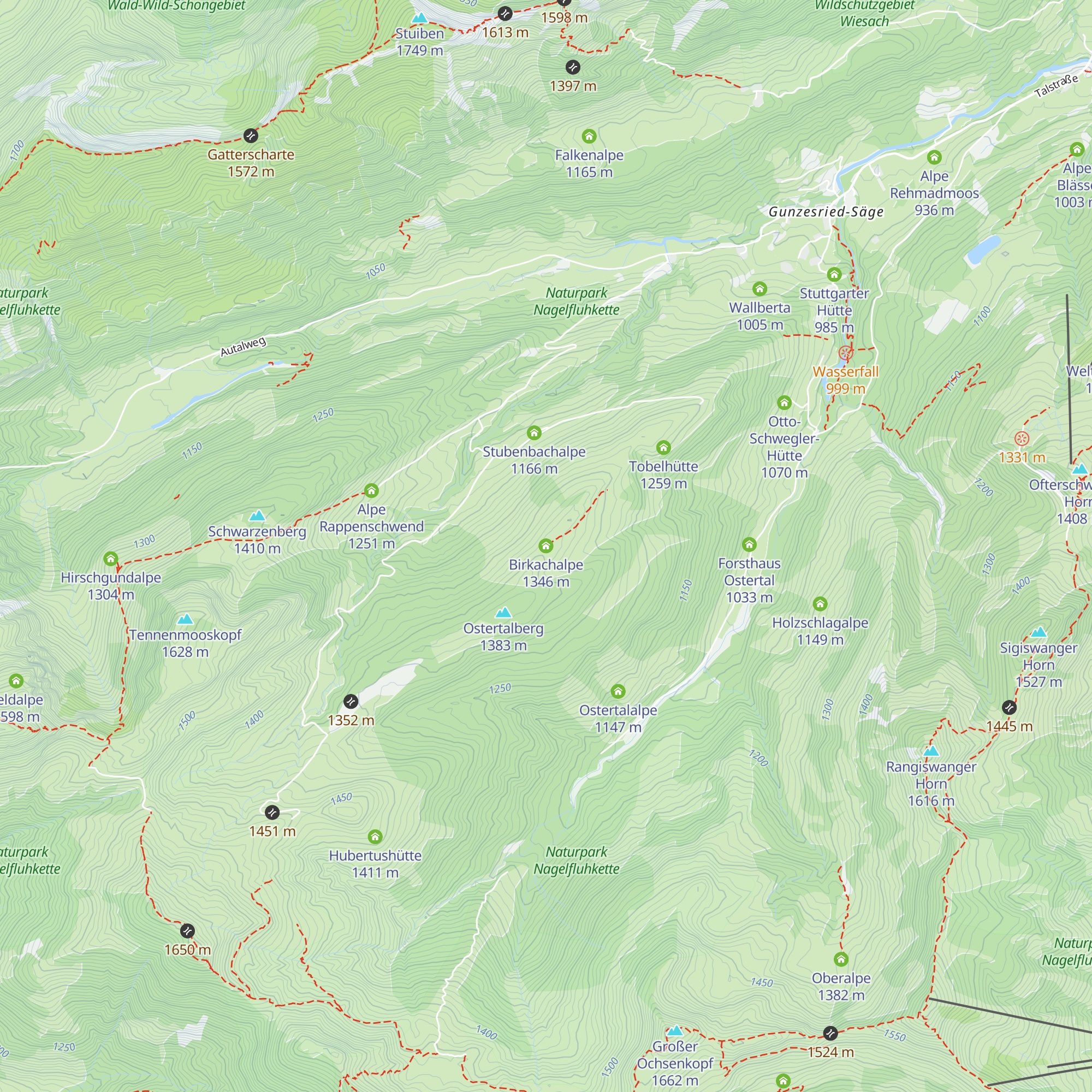 Birkachalpe map