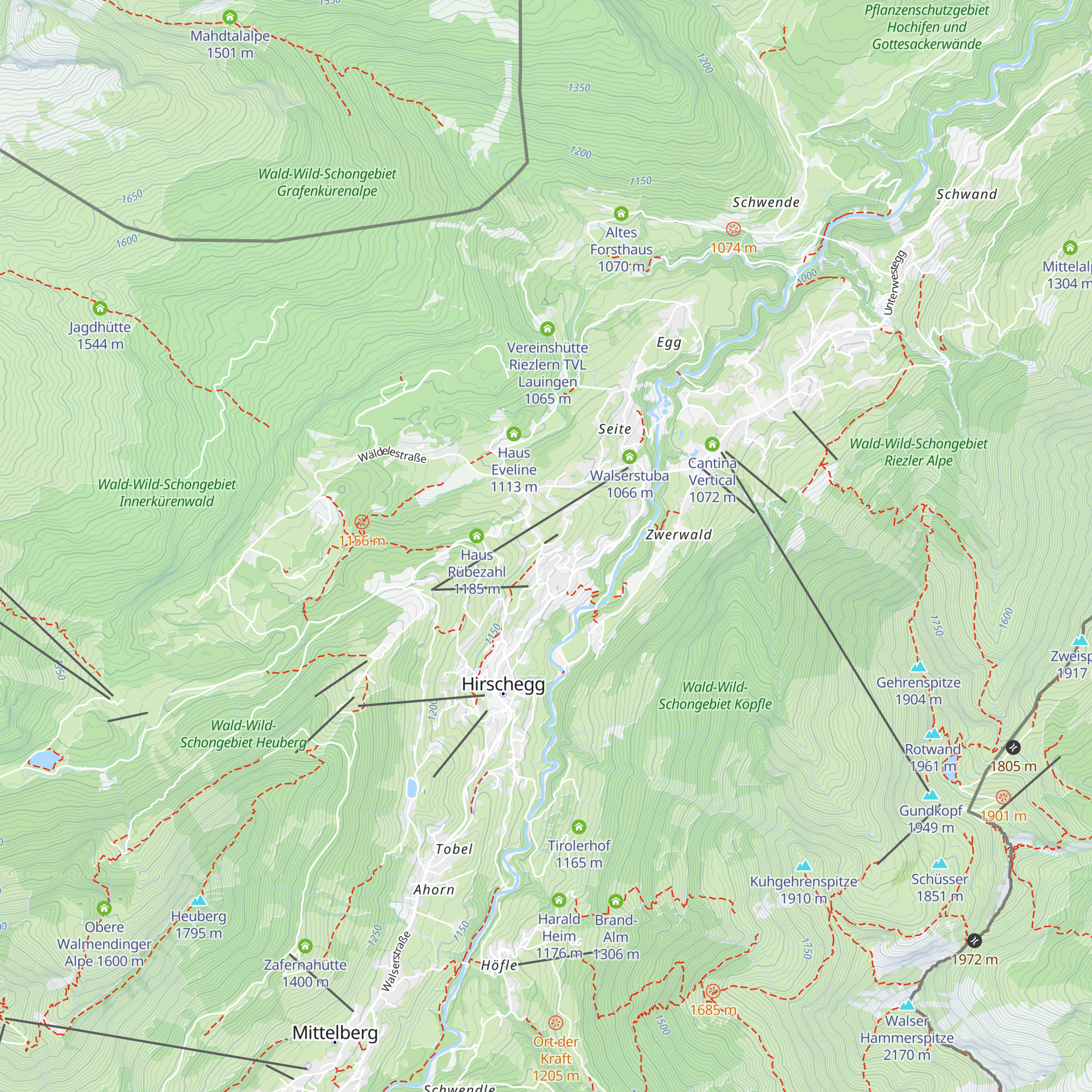 Birkenhöhe map