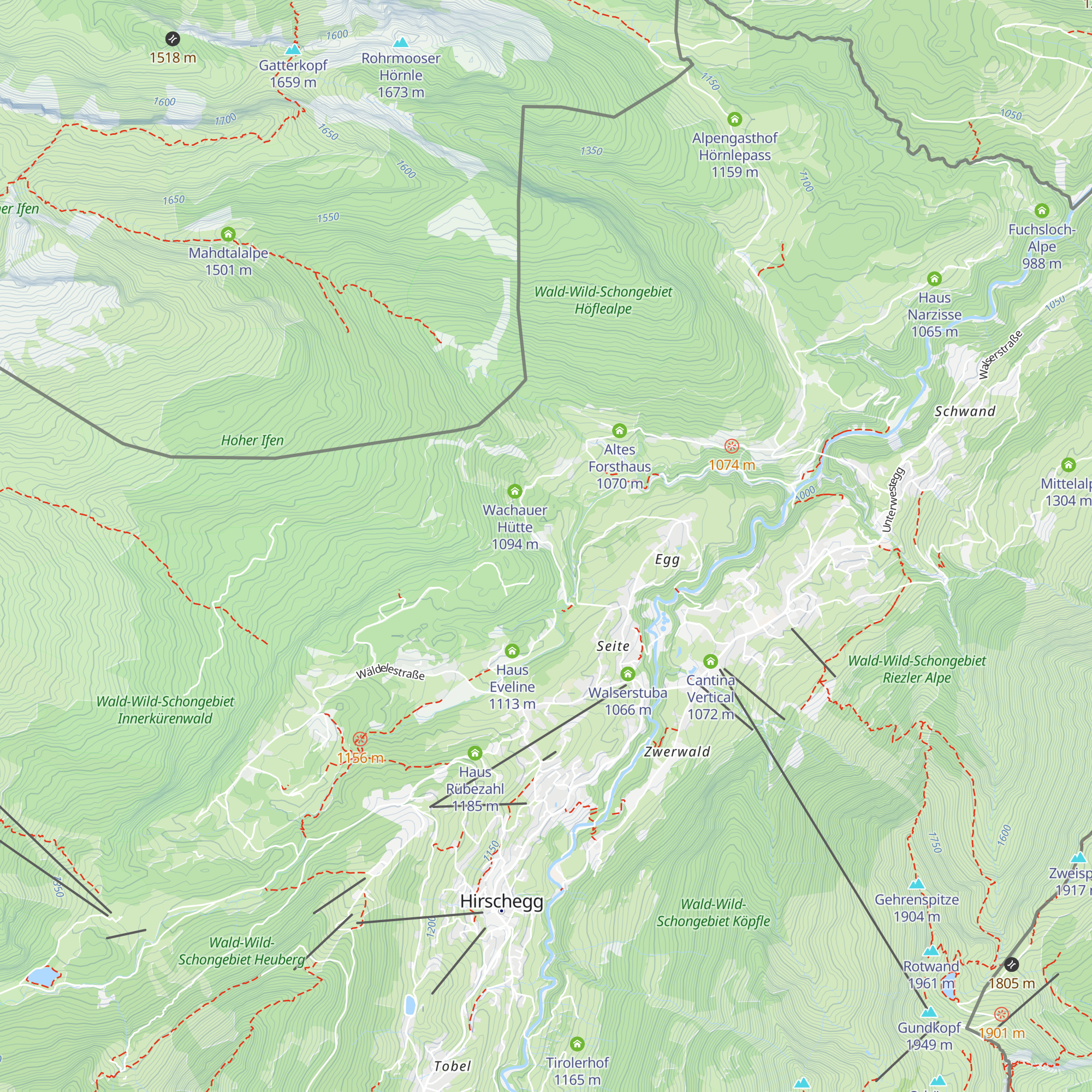 Vereinshütte Riezlern TVL Lauingen map