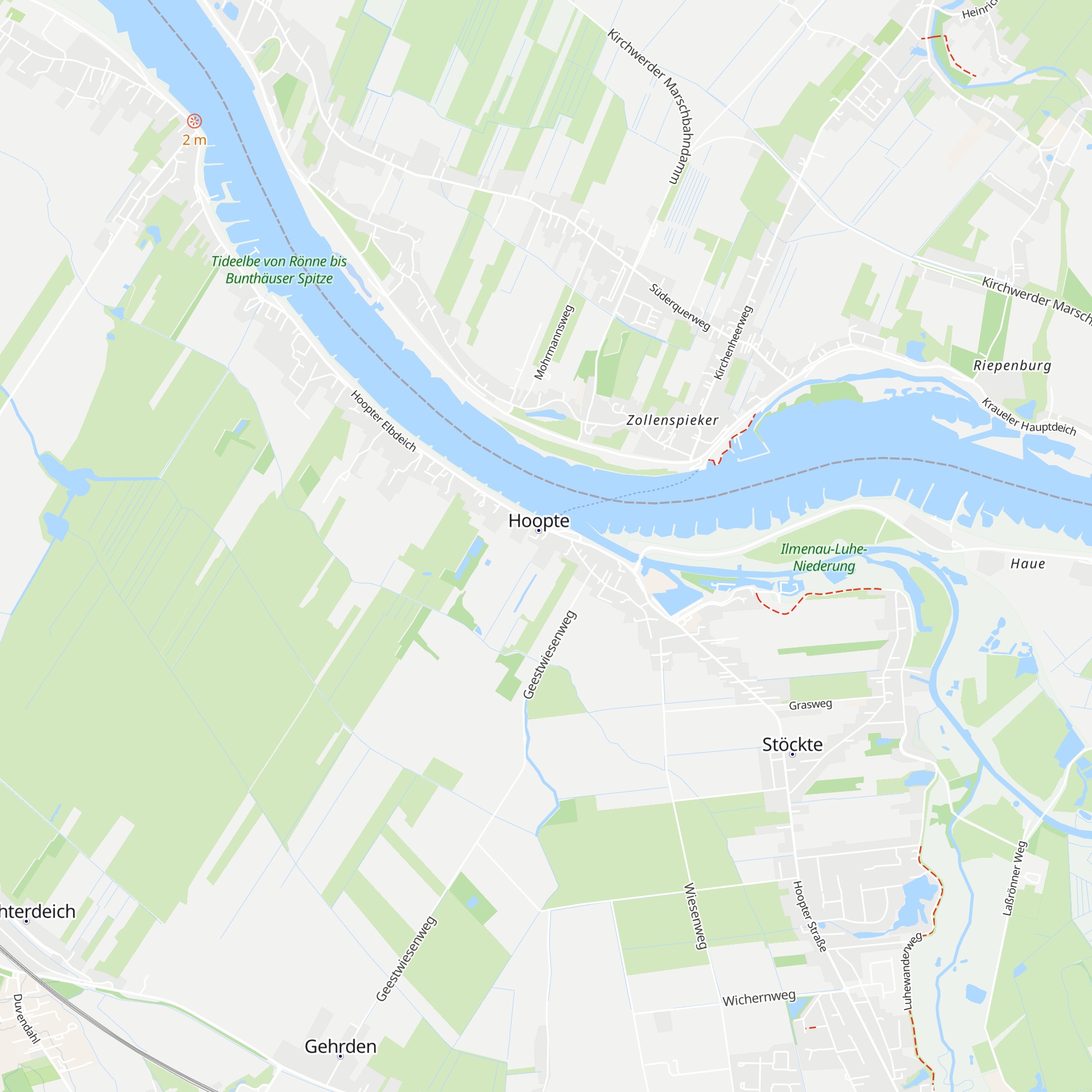 Grubes Fischerhütte map