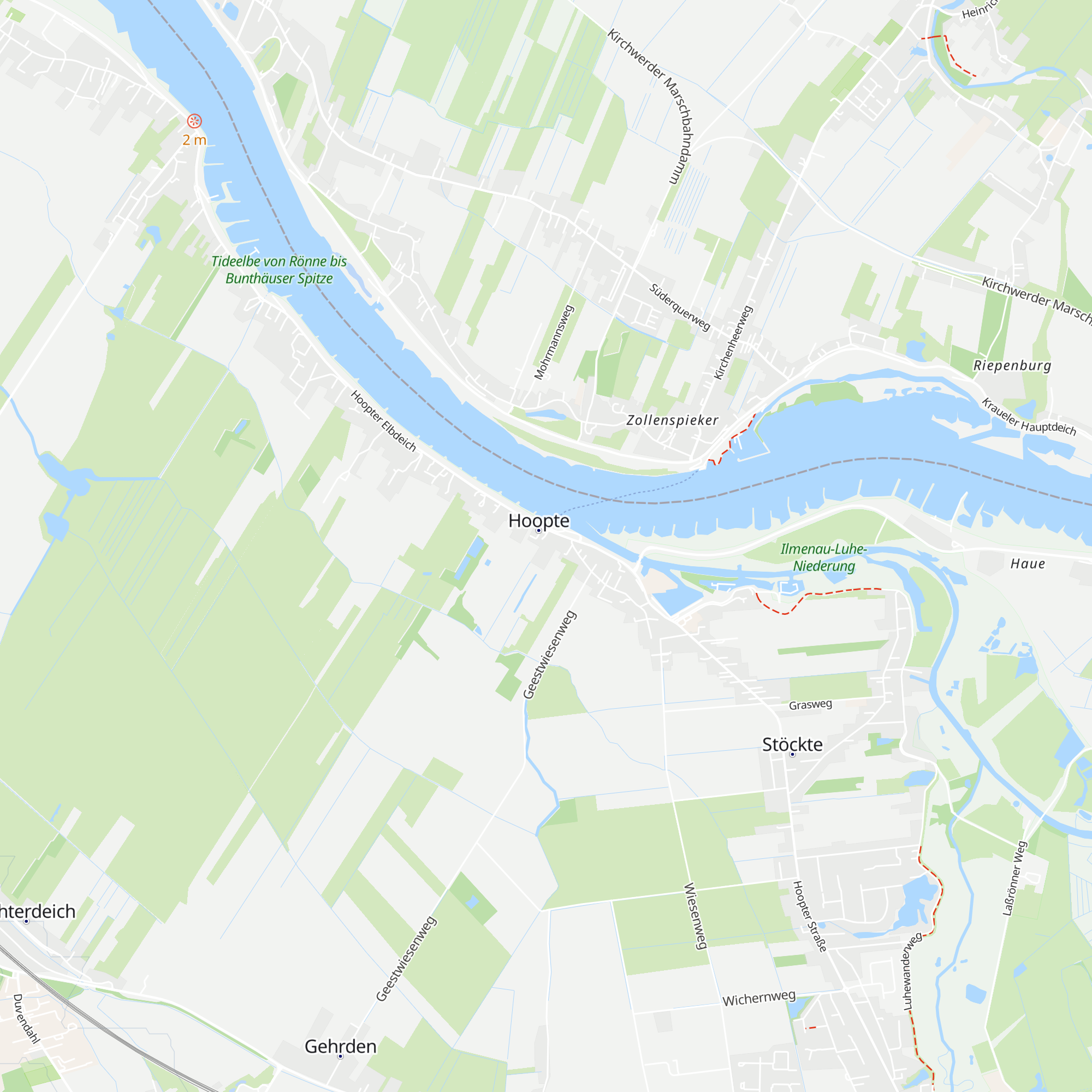 Grubes Fischerhütte map