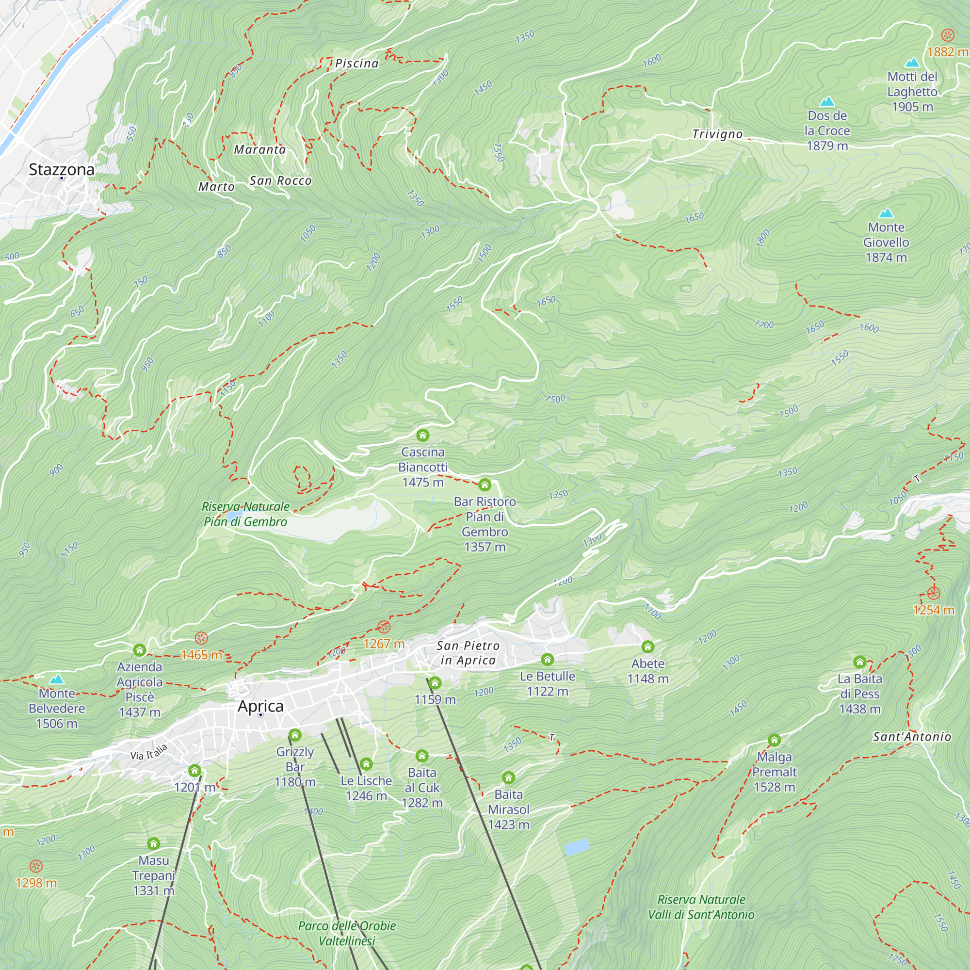 Bar Ristoro Pian di Gembro map
