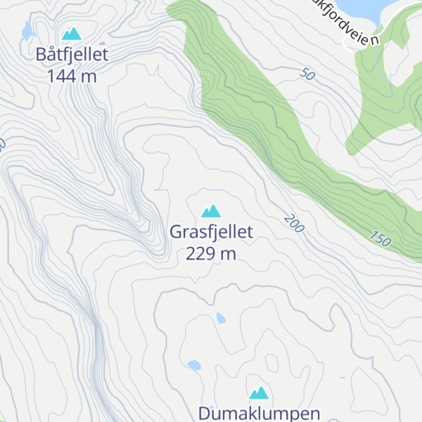 Map of Grasfjellet