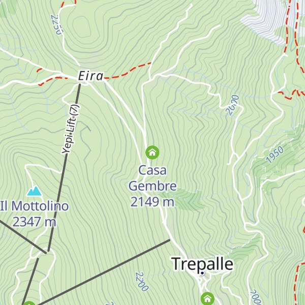 Map of Casa Gembre