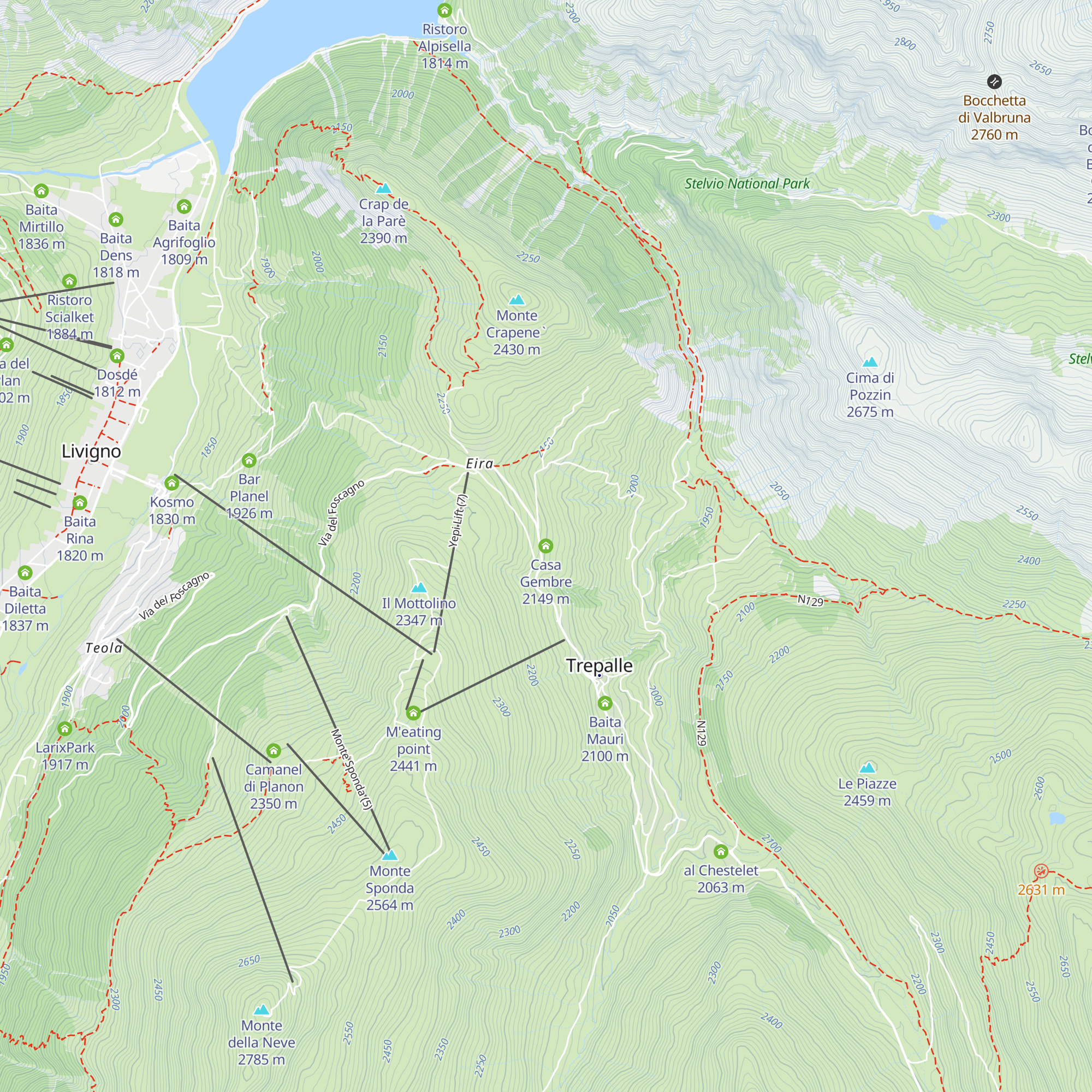 Casa Gembre map