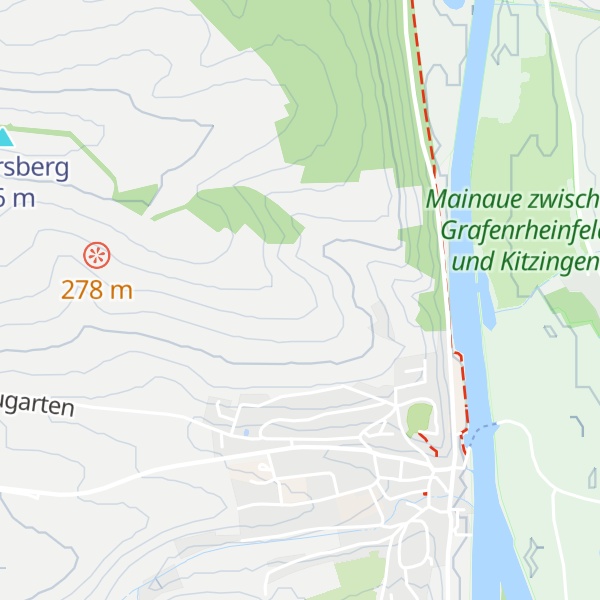Map of Schutzhütte Weinbauverein Wipfeld