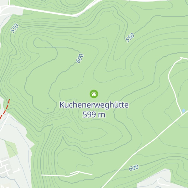 Map of Kuchenerweghütte