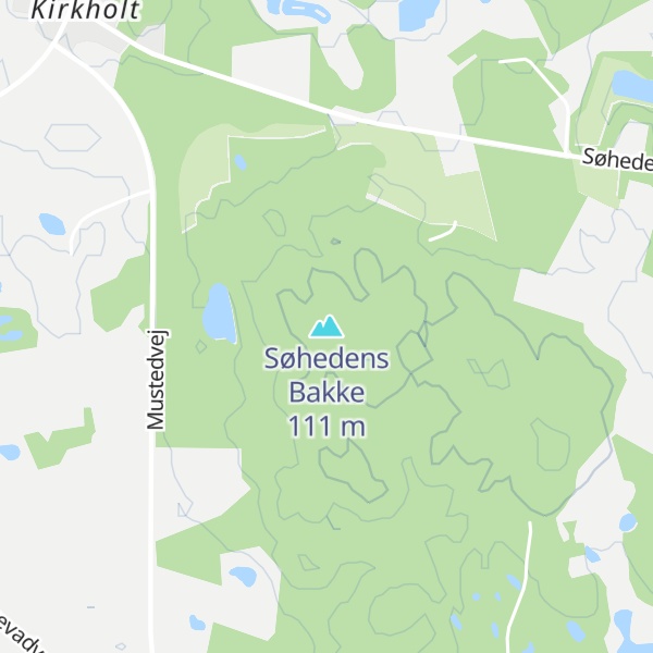 Map of Søhedens Bakke