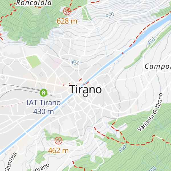 Map of Visit Valtellina